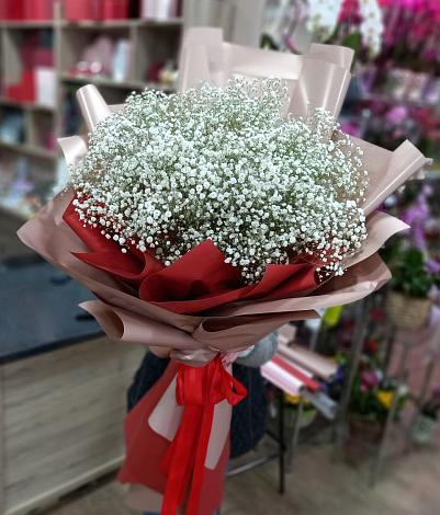 Букет цветов из: Гипсофила в Кочубеевском