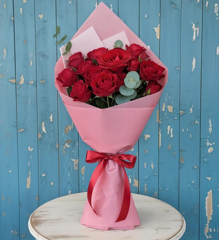 Букет цветов из: Розы в Кочубеевском