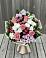 Букет цветов из: Альстромерии, Гвоздики, Розы и Хризантемы в Кочубеевском