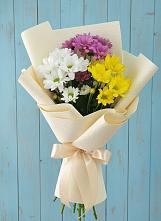 Букет цветов из:  Хризантемы #REPLACE_PRED# Кочубеевском