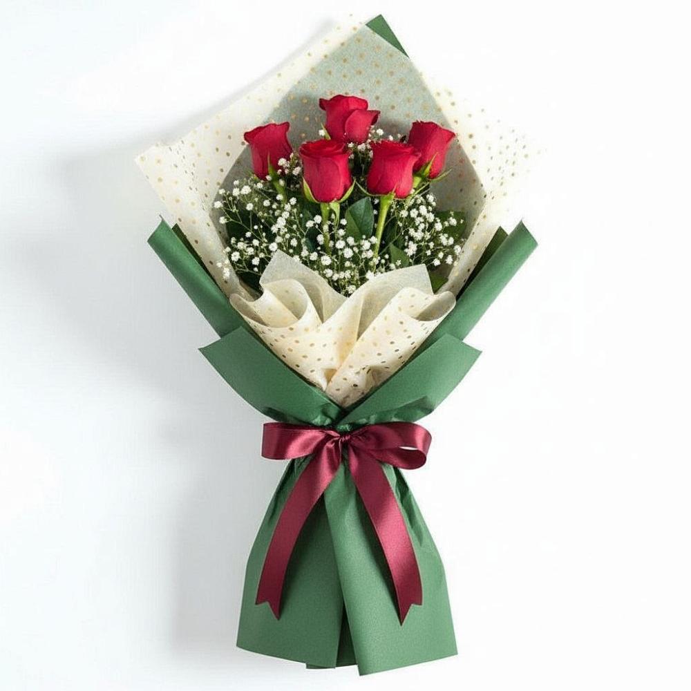 Букет цветов из: Розы в Кочубеевском