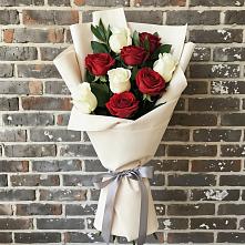 Букет цветов из:  Розы в Кочубеевском