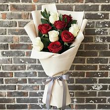 Букет цветов из:  Розы в Кочубеевском