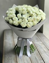 Букет 35 Белых роз в Кочубеевском