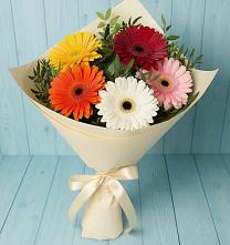 Букет цветов из:  Герберы в Кочубеевском