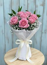 Букет цветов из:  Розы в Кочубеевском
