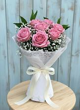 Букет цветов из:  Розы в Кочубеевском