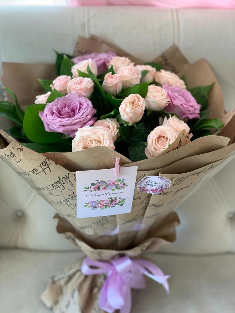 Букет цветов из: Розы в Кочубеевском