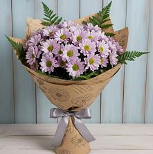 Букет цветов из:  Хризантемы в Кочубеевском