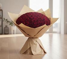 Букет 101 Красная роза в Кочубеевском