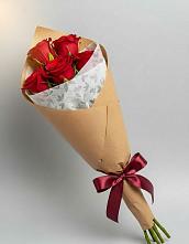 Букет цветов из:  Розы в Кочубеевском