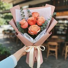 Букет цветов из:  Розы в Кочубеевском