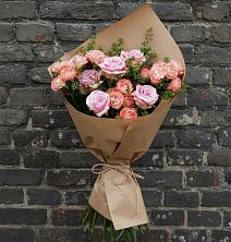 Букет цветов из:  Розы в Кочубеевском