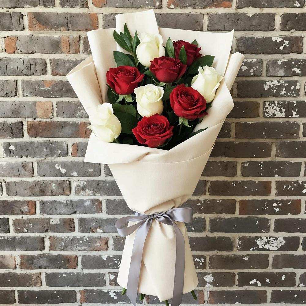 Букет цветов из: Розы в Кочубеевском