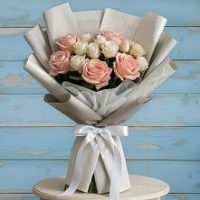 Букет цветов из:  Розы в Кочубеевском