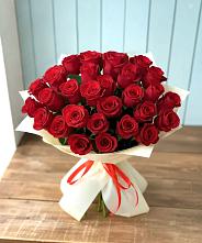 Букет 29 Красных роз в Кочубеевском
