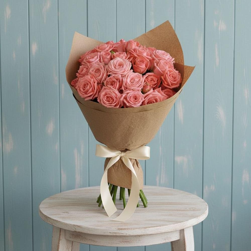 Букет цветов из: Розы в Кочубеевском