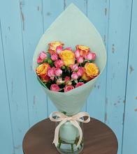 Букет цветов из:  Розы в Кочубеевском