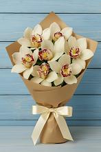 Букет цветов из:  Орхидеи и Розы в Кочубеевском